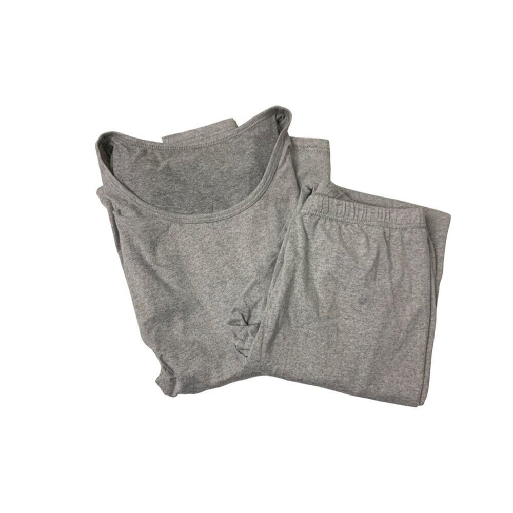 Heather Grey Thermal Set